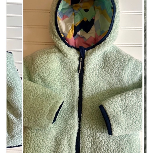 COPY - CAT & JACK JACKET FUR LINING Reversible - Picture 4 of 4